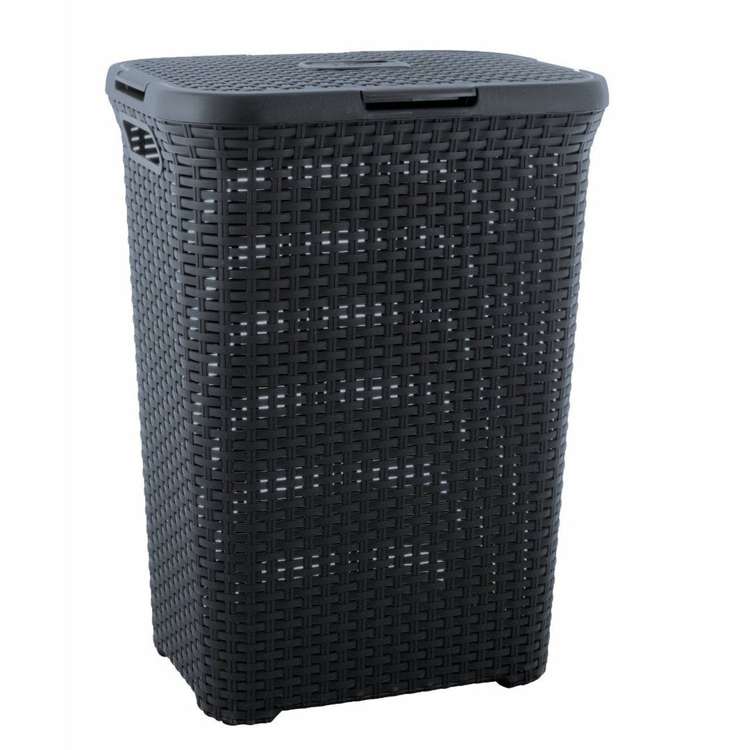 Curver vasketøjskurv, åben konstruktion, 60 l, cremefarvet, Natural Style