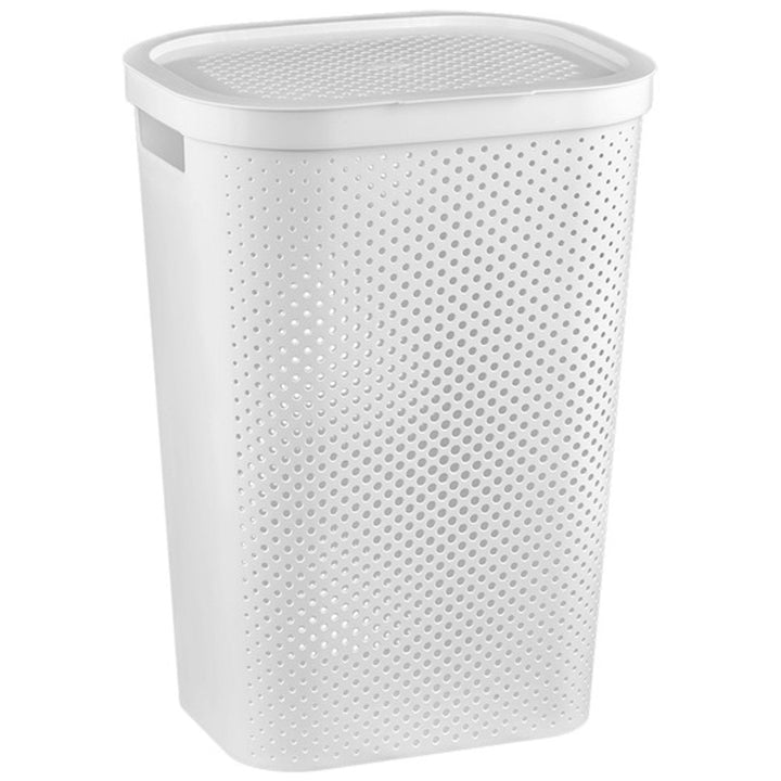 Curver Infinity 60L grå vasketøjskurv 231008