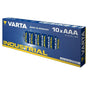 10 x STÆRKE ALKALISKE BATTERIER VARTA INDUSTRIAL AAA