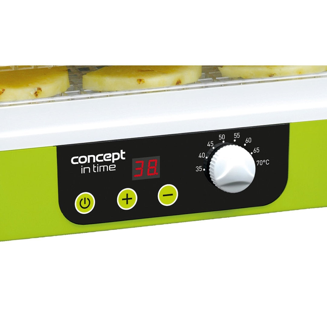 Tørretumbler til svampe, frugt og urter Concept, 9 sigter, timer, temperaturregulering, SO-1060