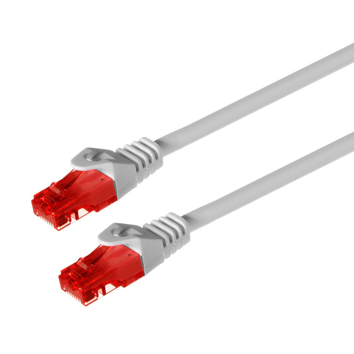 LAN-netværkskabel, Ethernet RJ45 UTP Cat6, 0,5 m, Maclean MCTV-300 W