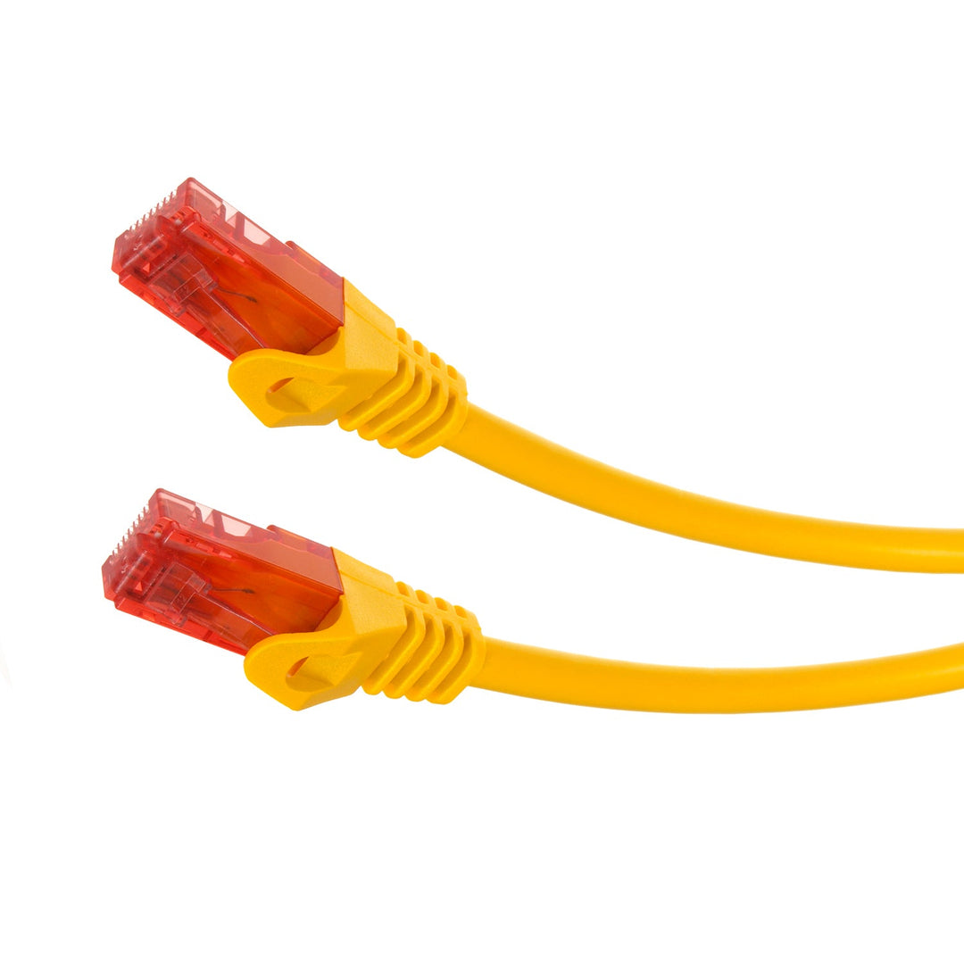 Maclean-kabel, UTP-patchkabel, stik-stik, Cat6, 1 m, gul, MCTV-301 Y