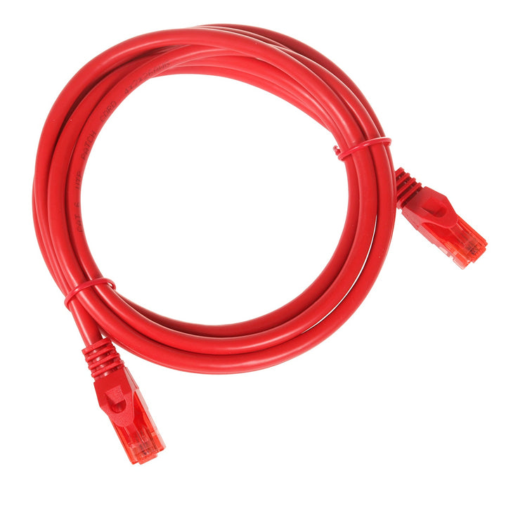LAN-netværkskabel pro. Ethernet RJ45 UTP Cat6 2 m Maclean MCTV-302 R