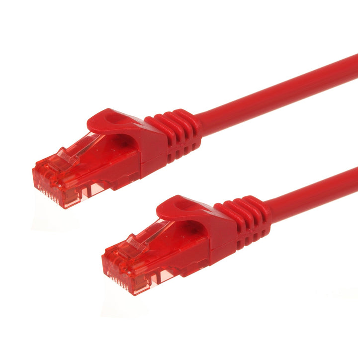 LAN-netværkskabel pro. Ethernet RJ45 UTP Cat6 2 m Maclean MCTV-302 R