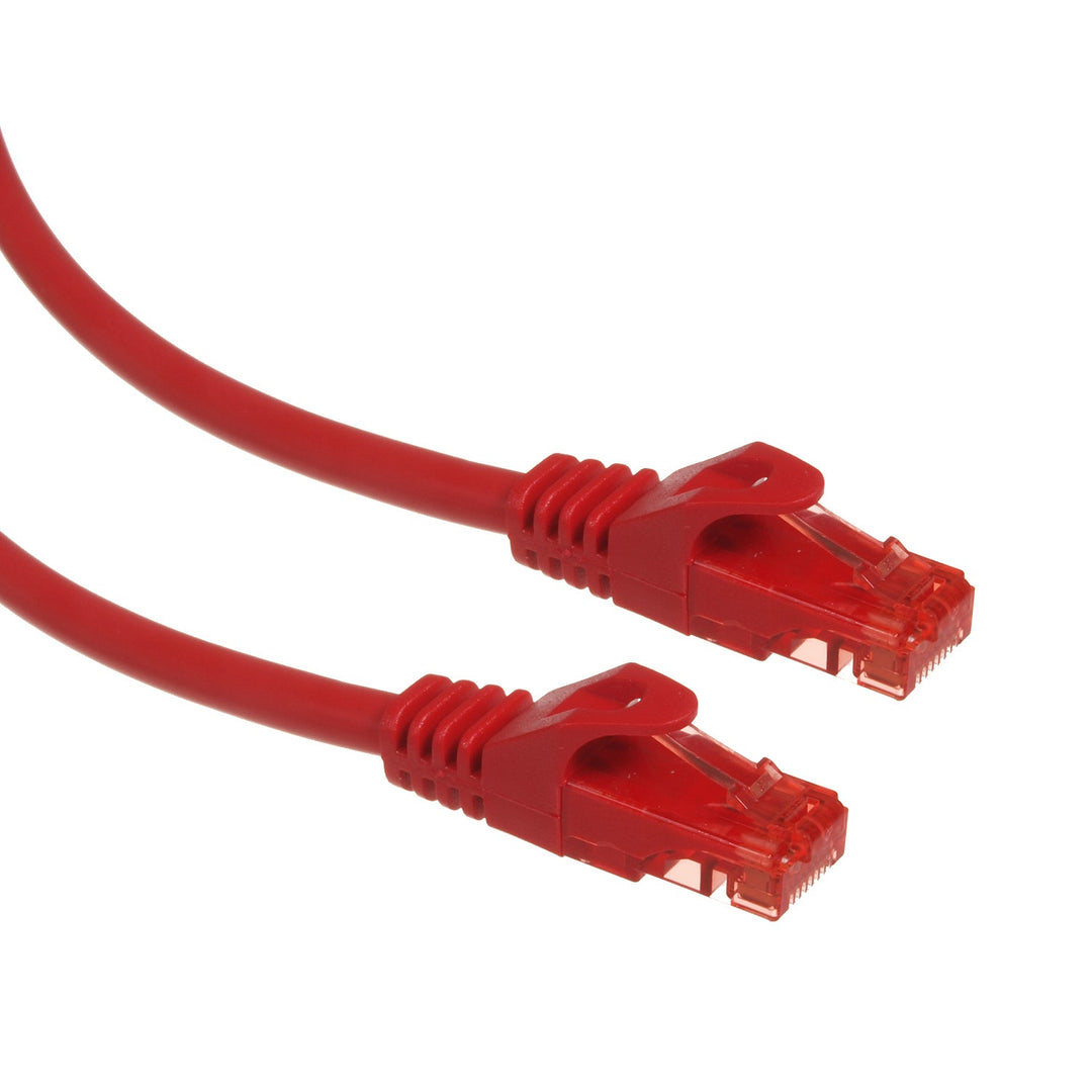 LAN-netværkskabel pro. Ethernet RJ45 UTP Cat6 2 m Maclean MCTV-302 R