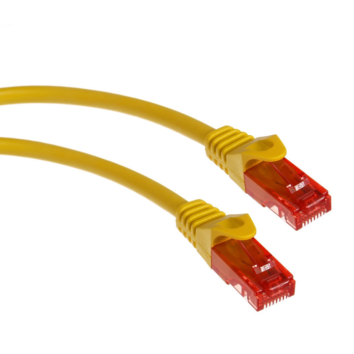 LAN-netværkskabel pro. Ethernet RJ45 UTP Cat6 3 m Maclean MCTV-303 Y