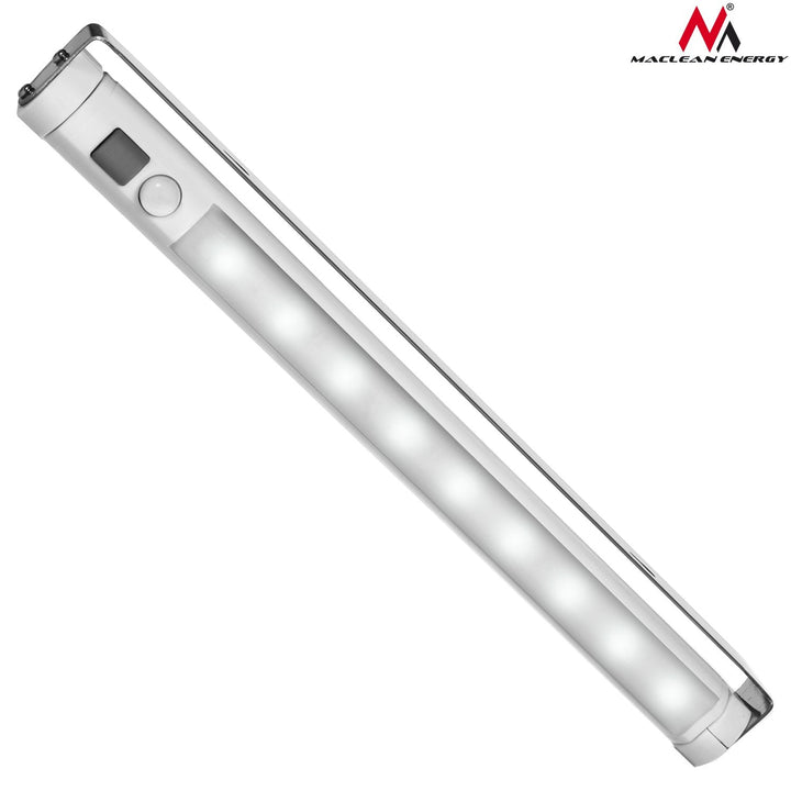Maclean LED-køkkenlampe, underskabslampe 9 SMD, batteridrevet, PIR-sensor on/off, MCE166