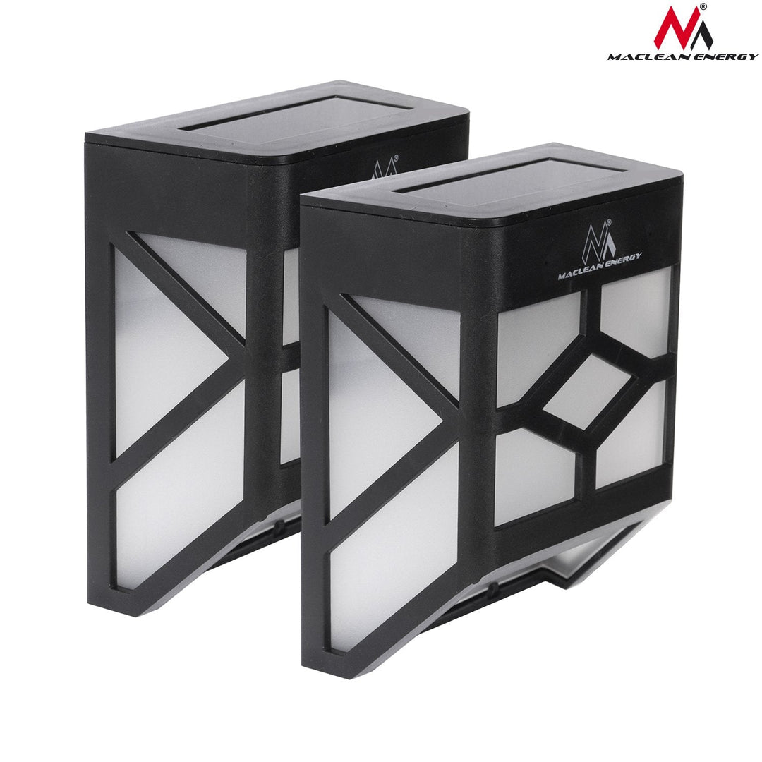 Maclean MCE171 solcellelampe til haven, LED - 2 stk.