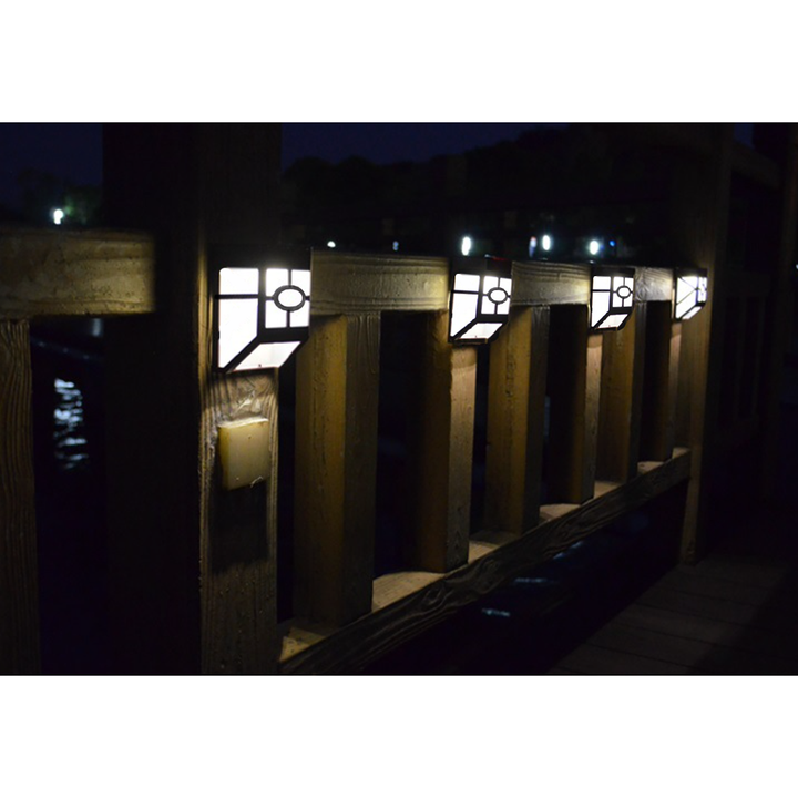 Maclean MCE171 solcellelampe til haven, LED - 2 stk.