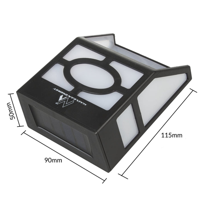 Maclean MCE171 solcellelampe til haven, LED - 2 stk.