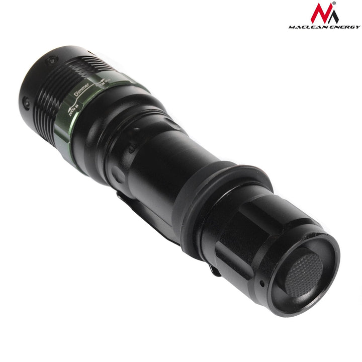 Maclean LED-lommelygte, cykellygte, oplader-sæt, Cree 200 lumen, MCE175