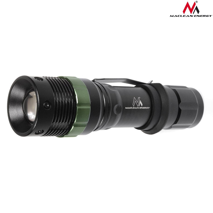 Maclean LED-lommelygte, cykellygte, oplader-sæt, Cree 200 lumen, MCE175