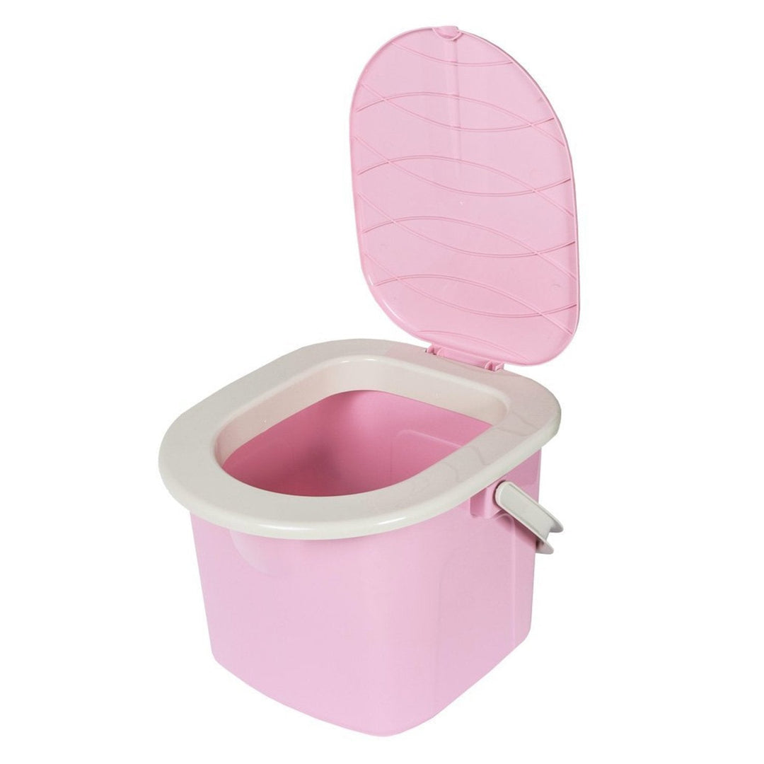 BranQ bærbar toiletspand 15,5 l, blå