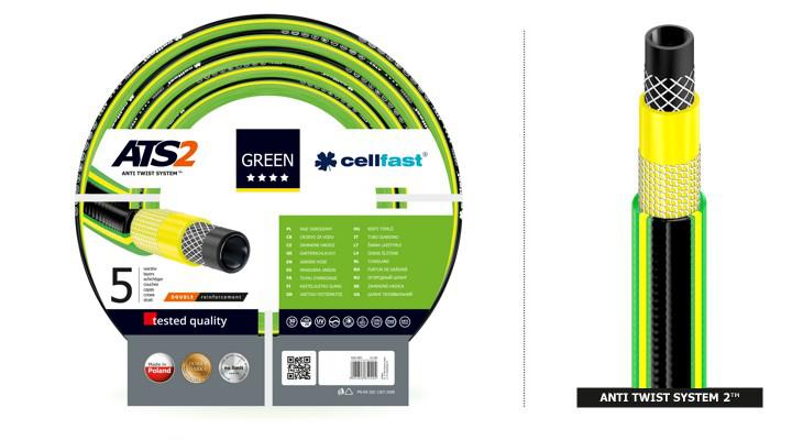 Cellfast Green ATS2 3/4" 50m 5-ply garden hose