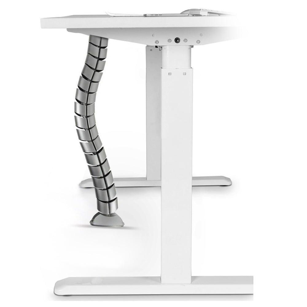 Organizer kabelafdækning til skrivebord Maclean MC-768 B sort 75 cm