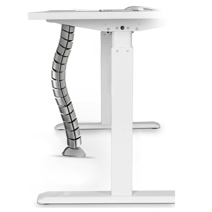 Organizer kabelafdækning til skrivebord Maclean MC-768 B sort 75 cm
