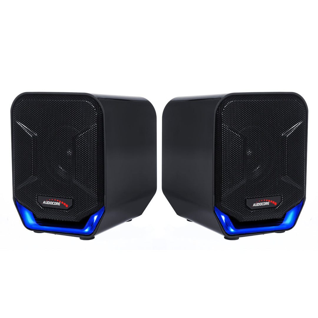 6W USB-computerspeakers Blue&Black Audiocore AC865 B