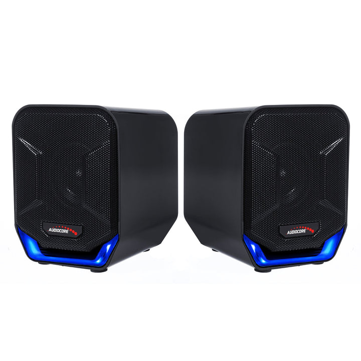 6W USB-computerspeakers Blue&Black Audiocore AC865 B