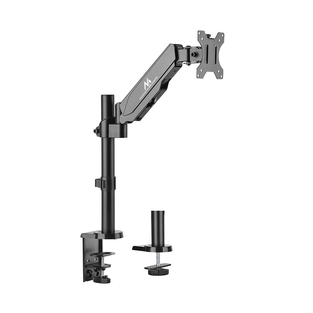 Maclean monitorholder, dobbelt arm, med gasfjeder, 17"-32", 8 kg, MC-775