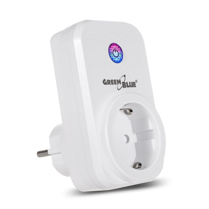 Intelligent WiFi-stik GreenBlue GB155G Kan betjenes via iOS- eller Android-app