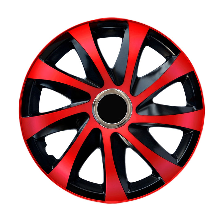 Universal hjulkapsler 14" NRM DRIFT Extra blå/sort 4 stk.