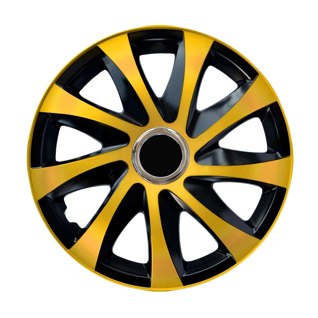 Universal hjulkapsler 14" NRM DRIFT Extra blå/sort 4 stk.