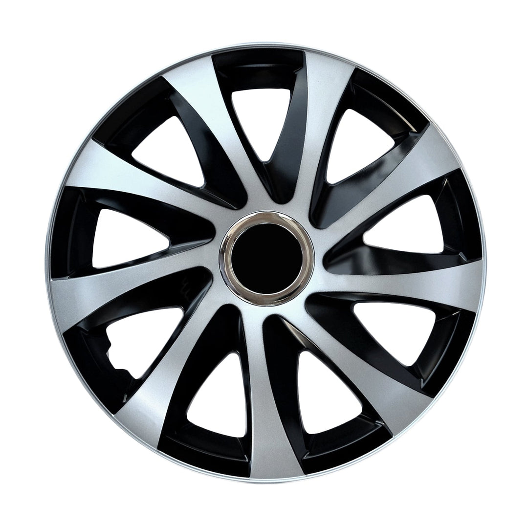 Universal hjulkapsler 14" NRM DRIFT Extra blå/sort 4 stk.