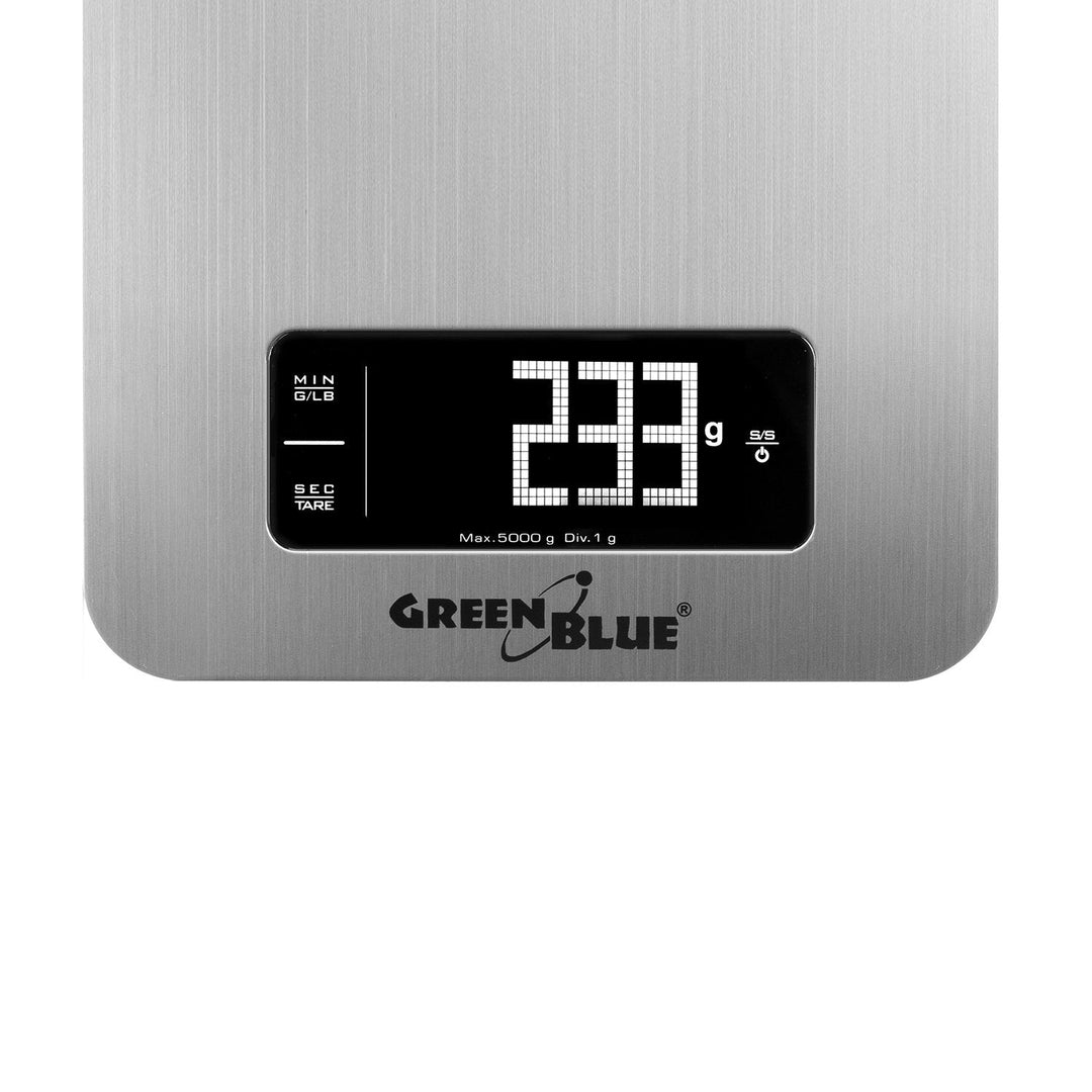 Digital køkkenvægt med timer GreenGBlue GB170 min. 1 g maks. 5000 g