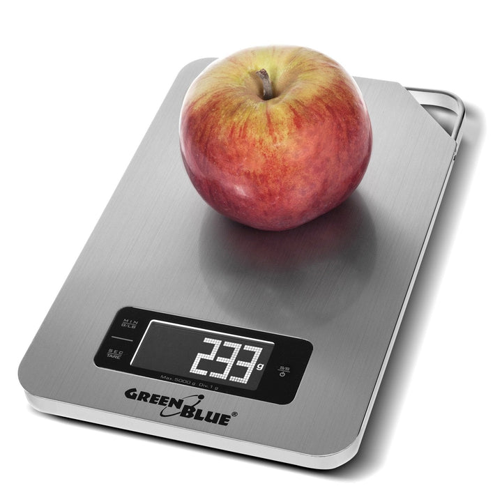 Digital køkkenvægt med timer GreenGBlue GB170 min. 1 g maks. 5000 g