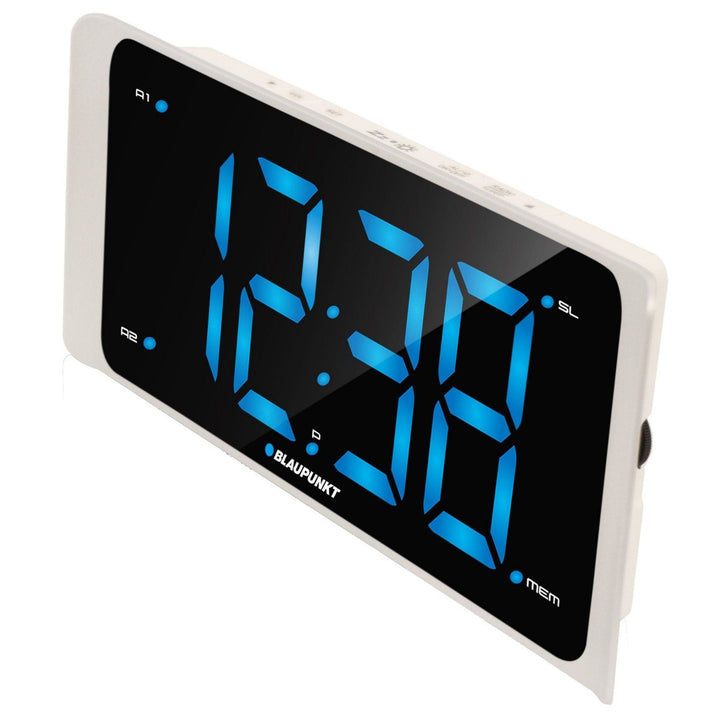 Radioalarm med 3" LED-display CR16WH Blaupunkt