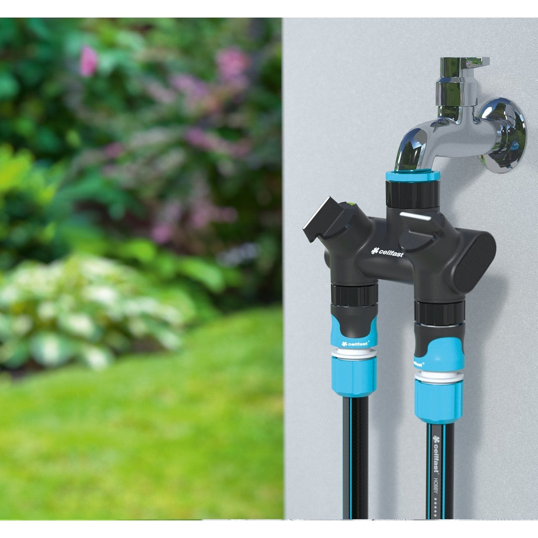 Cellfast Ergo dobbeltfordeler med flowregulering