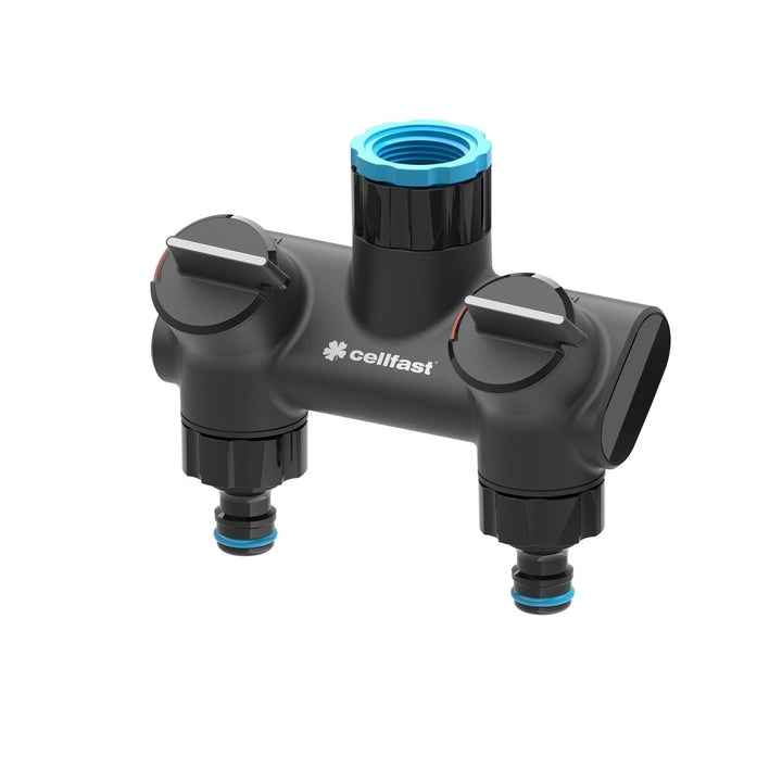 Cellfast Ergo dobbeltfordeler med flowregulering