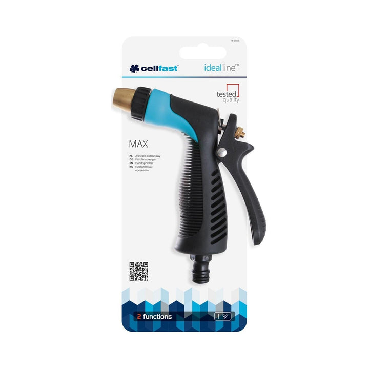 Cellfast Max pistol-sprinkler med trinløs regulering