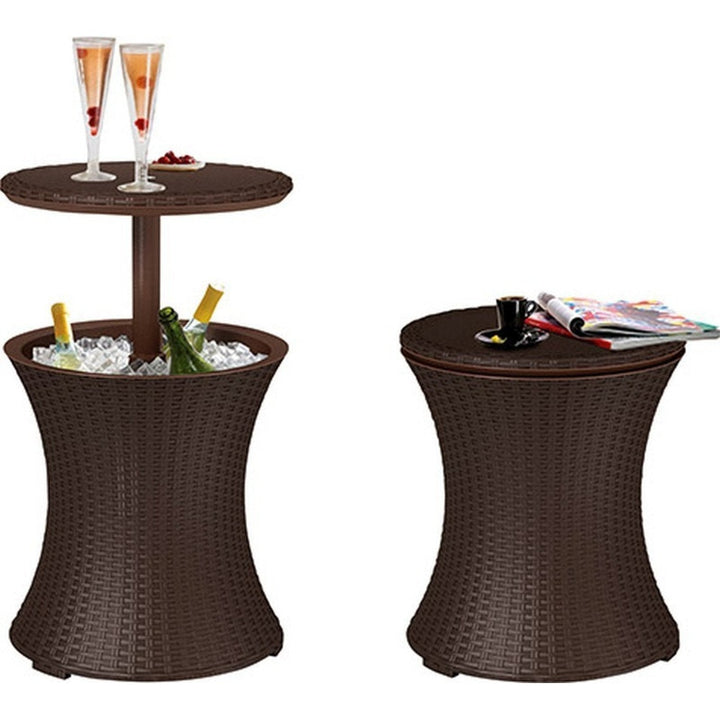 Keter Cool Bar Rattan brun
