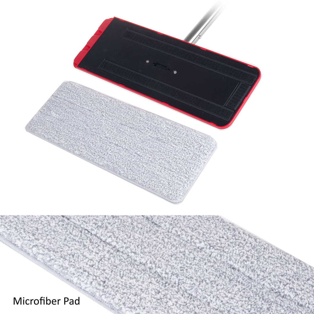 Indlæg til flad moppe, grå GreenBlue MaxiClean GB851 – forstærkede fibre, passer til MaxiClean GB850 mikrofiber HQ