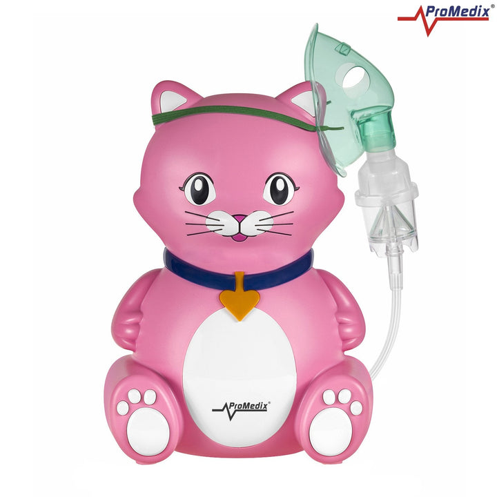 Inhalator til børn Promedix PR-816, sæt med forstøver, masker, filtre