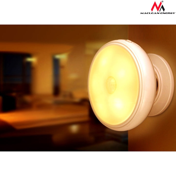 Lampe 11 LED-lampe med bevægelsessensor, batteridrevet, magnet