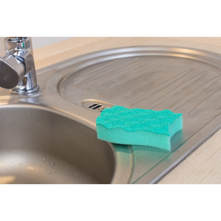 Vileda Pur Active profileret opvaskesvamp – renhed uden ridser, 2 stk.