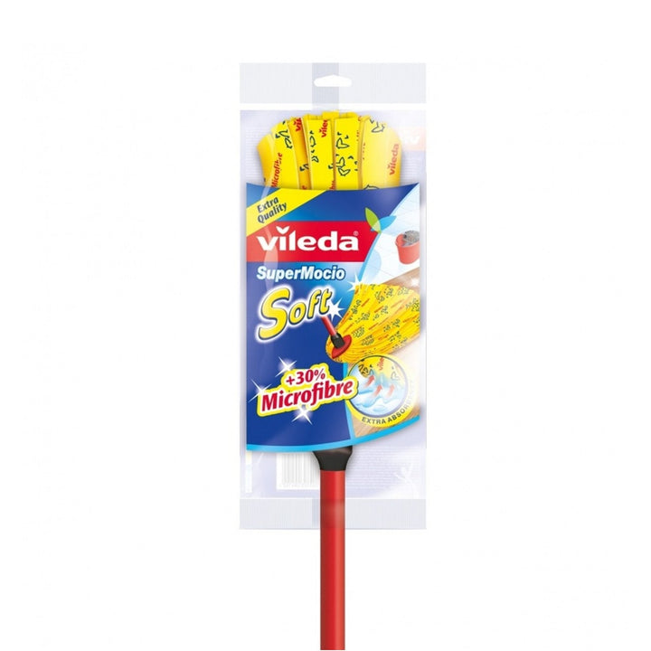 Vileda Mop SuperMocio Soft sæt med stang kvalitet