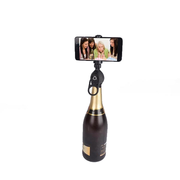 CAMB28 flaskeholder til smartphones, justerbar, skruelåg