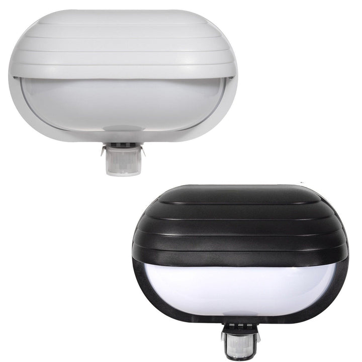 Maclean væglampe, med PIR-sensor, maks. 60 W, 180°, MCE33B
