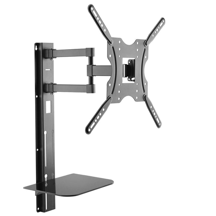 TV-holder med DVD-hylde Maclean, VESA 400x400, 32"-55", 30 kg, MC-772