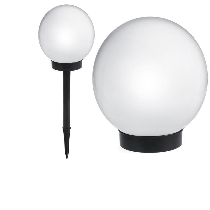 GreenBlue solcellelampe til haven, kugleformet, 15x15x48 cm, farvet LED RGB, GB122
