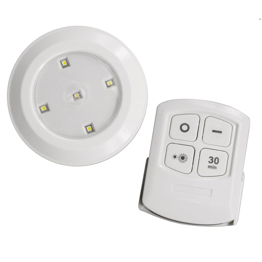 Maclean 6 LED-lampe, sæt med fjernbetjening, batteridrevet, 3xAAA, MCE165