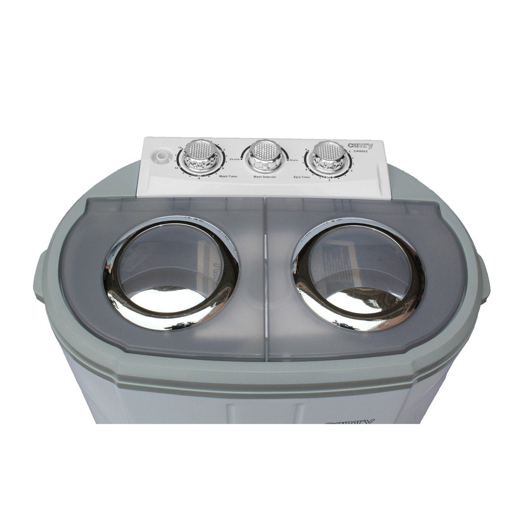 Camry CR 8052 turistvaskemaskine med centrifugering – to separate kamre