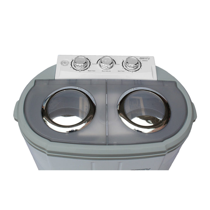 Camry CR 8052 turistvaskemaskine med centrifugering – to separate kamre