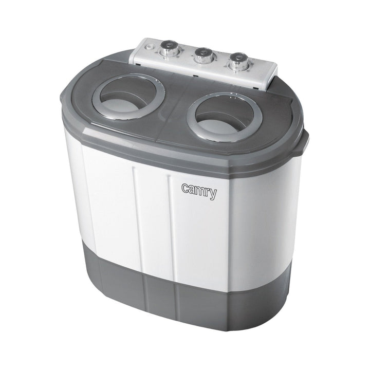 Camry CR 8052 turistvaskemaskine med centrifugering – to separate kamre