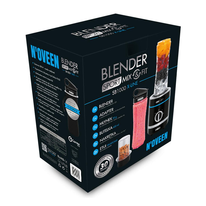 Noveen Sport Mix & Fit SB1000 X-line blender med beholder
