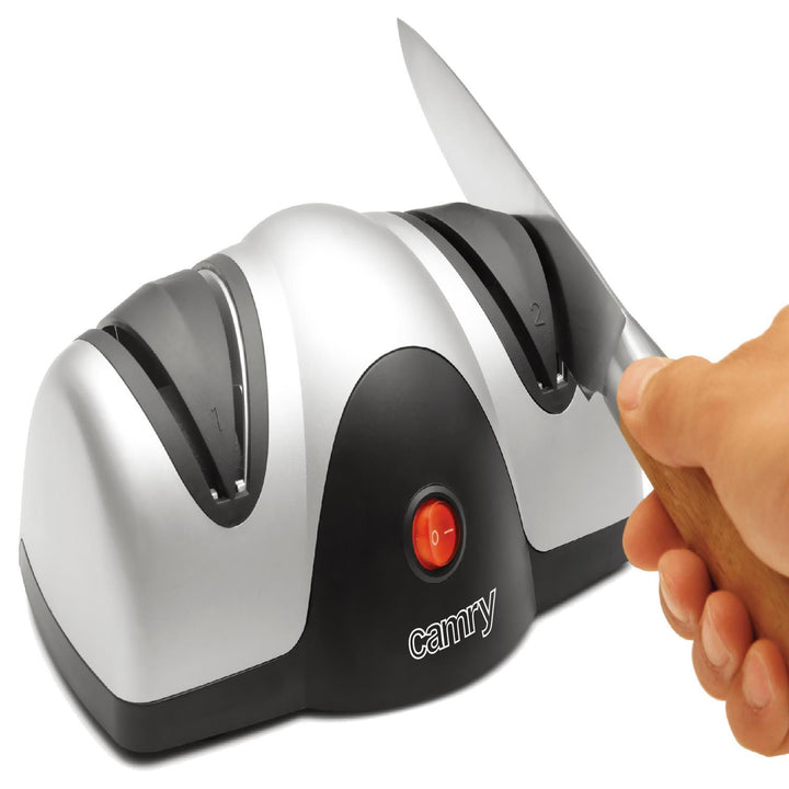 Camry CR 4469 elektrisk knivslibemaskine til slibning og polering af knive