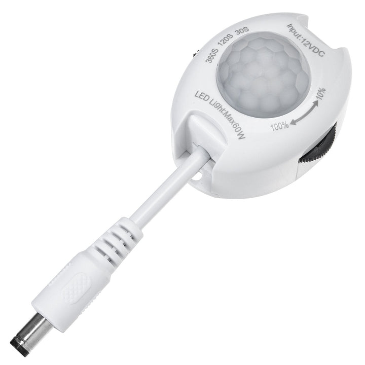 Infrarød bevægelsessensor LED 12 V max 60 W MCE242 Maclean Energy til LED-bånd